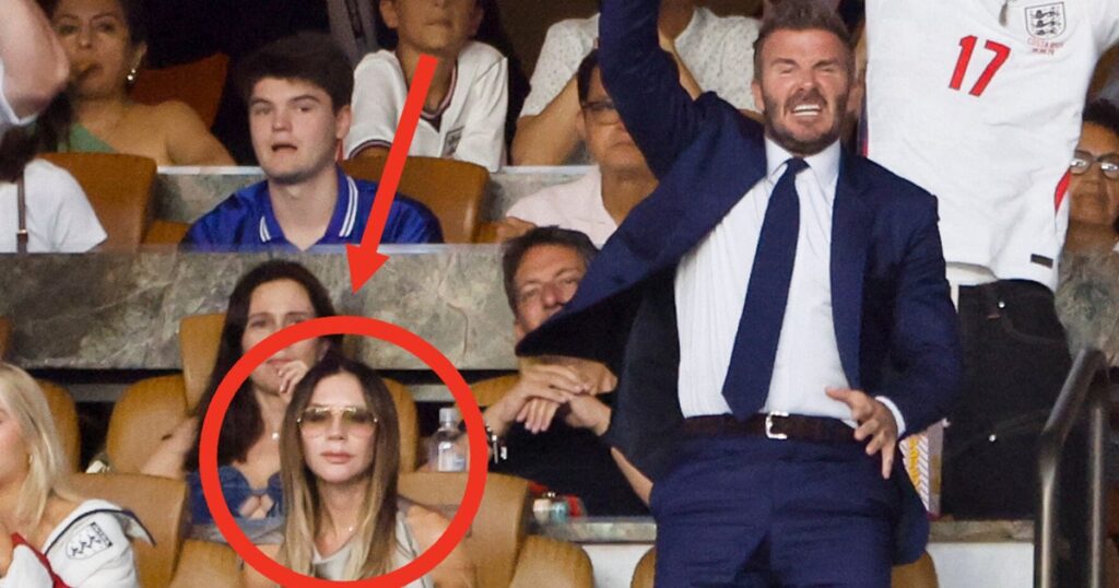 David Beckham Has Hilarious Explanation For Victoria’s Viral World Cup Face David Beckham Has Hilarious Explanation For Victoria’s Viral World Cup Face