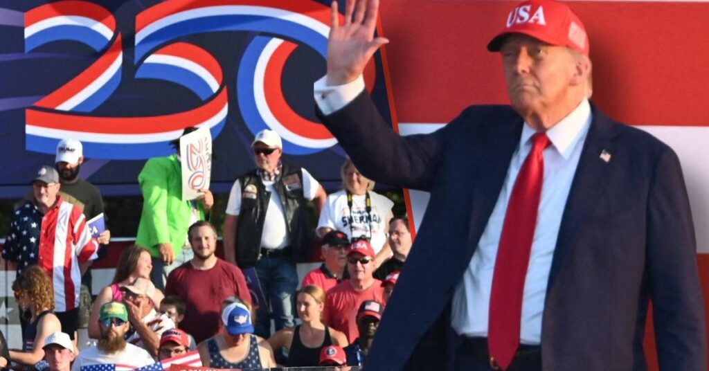 Donald Trump Slammed For Ruining America’s 250th Birthday Donald Trump Slammed For Ruining America's 250th Birthday