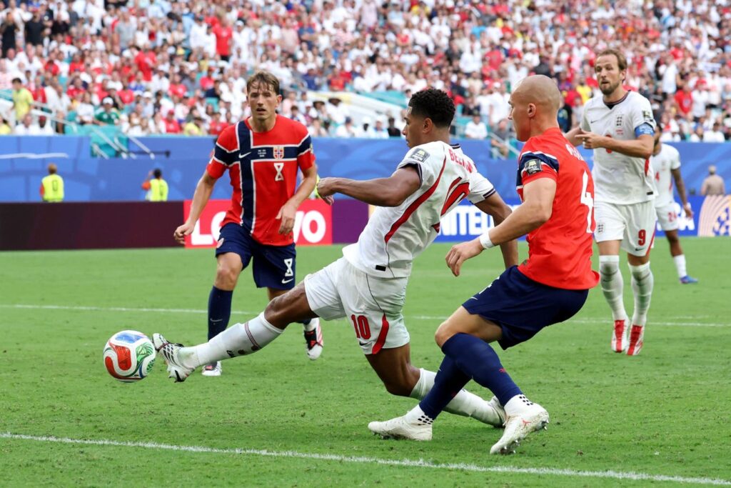 England’s Jude Bellingham, His FIFA World Cup Play And Veins Go Viral England’s Jude Bellingham, His FIFA World Cup Play And Veins Go Viral