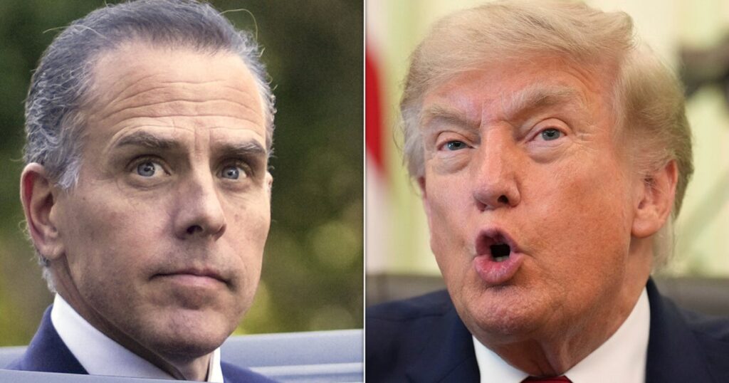 Hunter Biden Snarkily Suggests Trump Deserves Nobel Peace Honor Hunter Biden Snarkily Suggests Trump Deserves Nobel Peace Honor