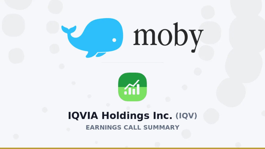 IQVIA Holdings Inc. Q2 2026 Earnings Call Summary