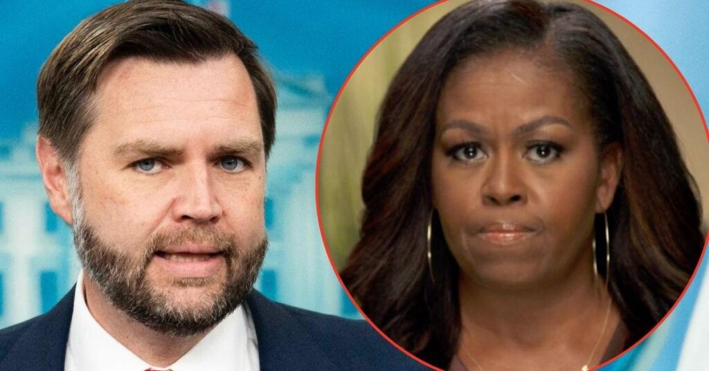 JD Vance Dismisses Fury Over UFC Fighter Calling Michelle Obama a ‘Man’ JD Vance Dismisses Fury Over UFC Fighter Calling Michelle Obama a 'Man'