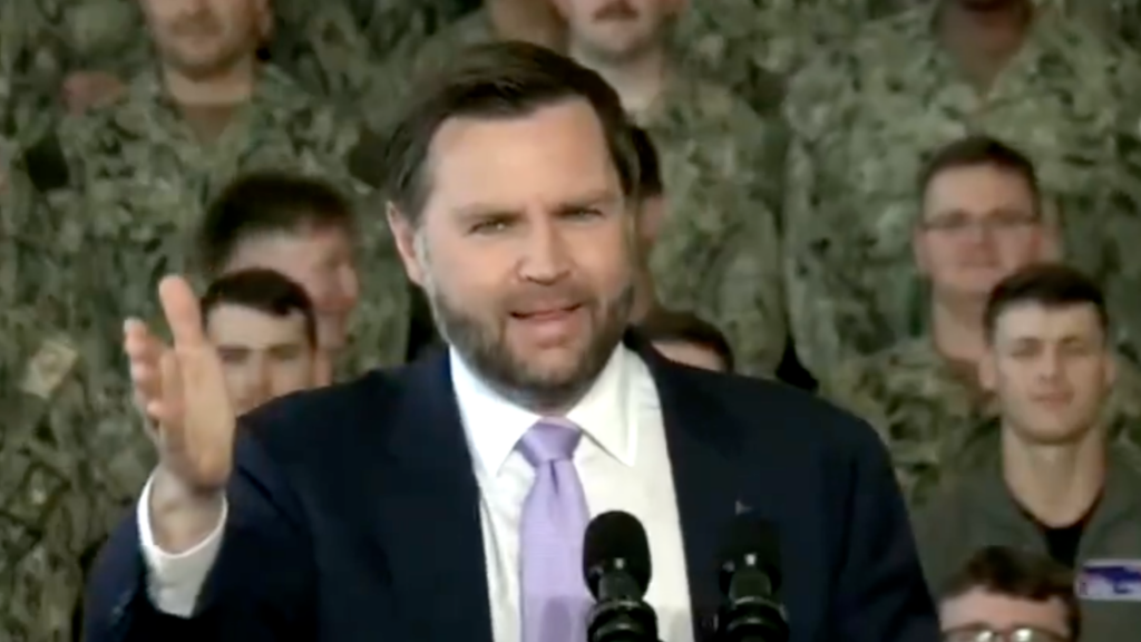 JD Vance Gives Into 'Devil On My Shoulder' With Cheap Biden Dig