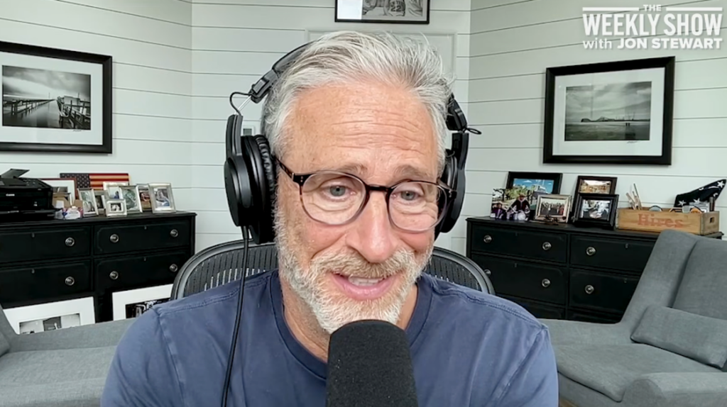 Jon Stewart Says Vengeance Helps Make Trump Happy Jon Stewart Says Vengeance Helps Make Trump Happy