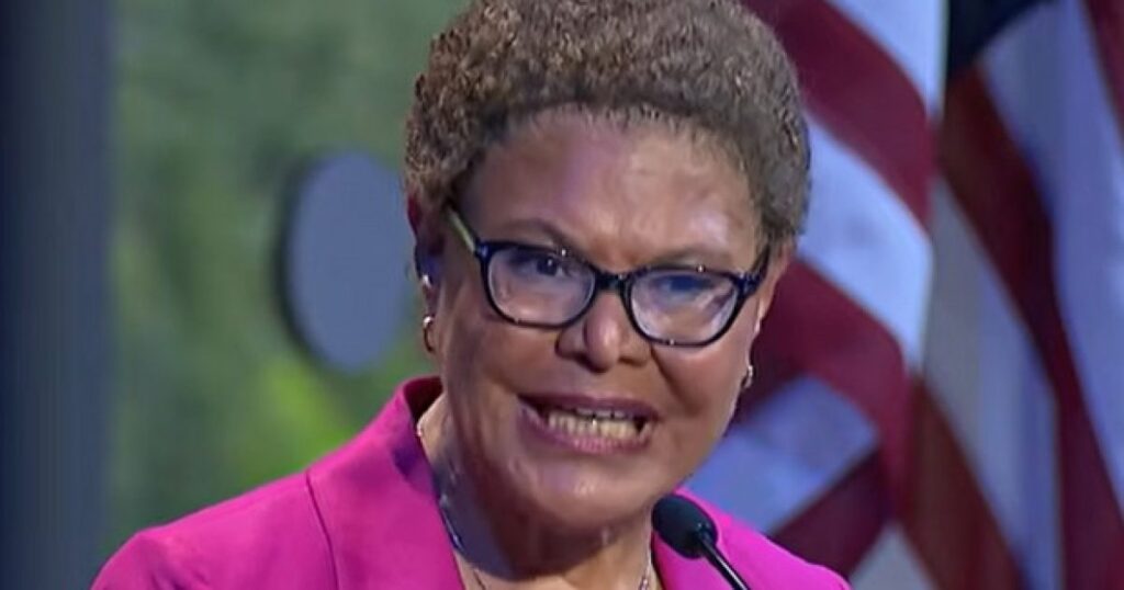 Karen Bass Tries to Blame Trump for Rising Number of Homeless in Los Angeles * The Gateway Pundit * by Mike LaChance Karen Bass Tries to Blame Trump for Rising Number of Homeless in Los Angeles * The Gateway Pundit * by Mike LaChance