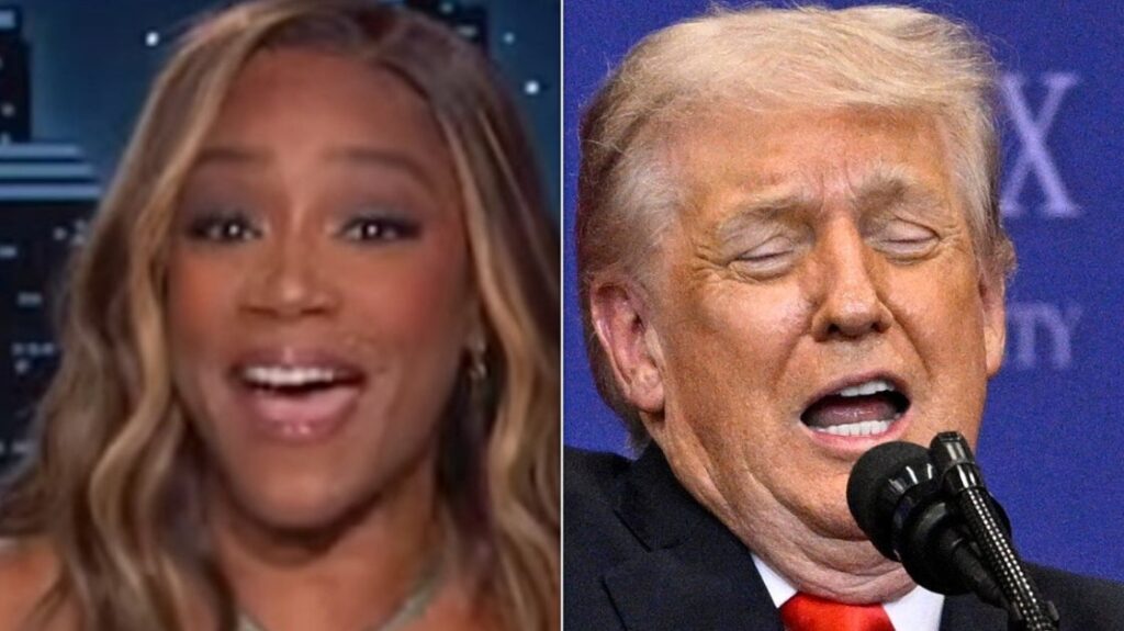 'Kimmel' Guest Host Tiffany Haddish Reveals How To Piss Off Trump