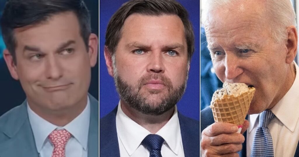 Michael Kosta Has A Wildly NSFW Response To JD Vance’s Biden Ice Cream Claim Michael Kosta Has A Wildly NSFW Response To JD Vance’s Biden Ice Cream Claim