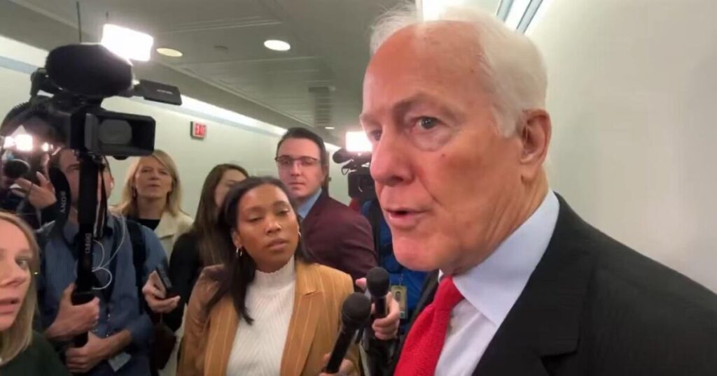 SHOWDOWN: Trump Slams Cornyn For Delaying Todd Blanche AG Confirmation Over Weaponization Fund – Tillis Jumps in And Attacks Trump SHOWDOWN: Trump Slams Cornyn For Delaying Todd Blanche AG Confirmation Over Weaponization Fund – Tillis Jumps in And Attacks Trump