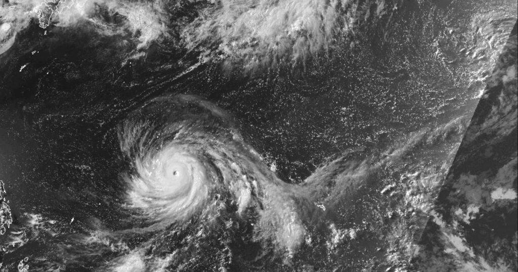 Super Typhoon Bavi Makes Landfall Near Guam Super Typhoon Bavi Makes Landfall Near Guam