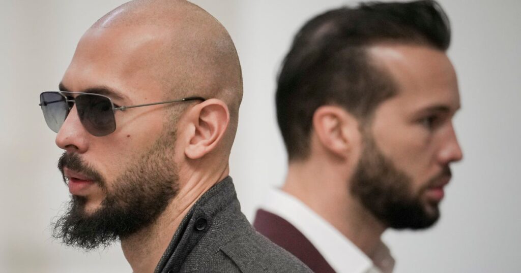 Tate Brothers Make First Court Appearance Since Rape, Sex Trafficking Charges Tate Brothers Make First Court Appearance Since Rape, Sex Trafficking Charges