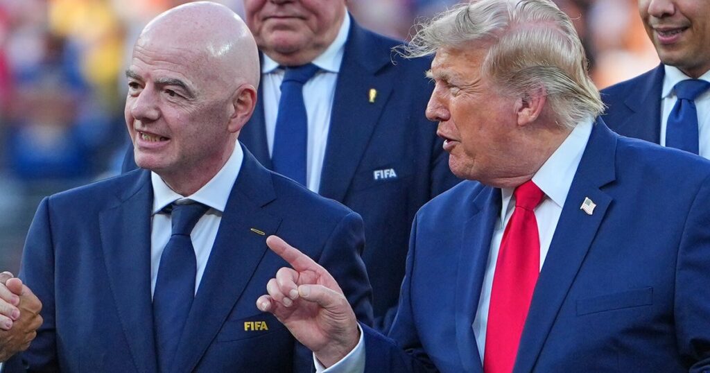 Trump-Allied FIFA President Told 'His Time Is Up' By Top Soccer Official