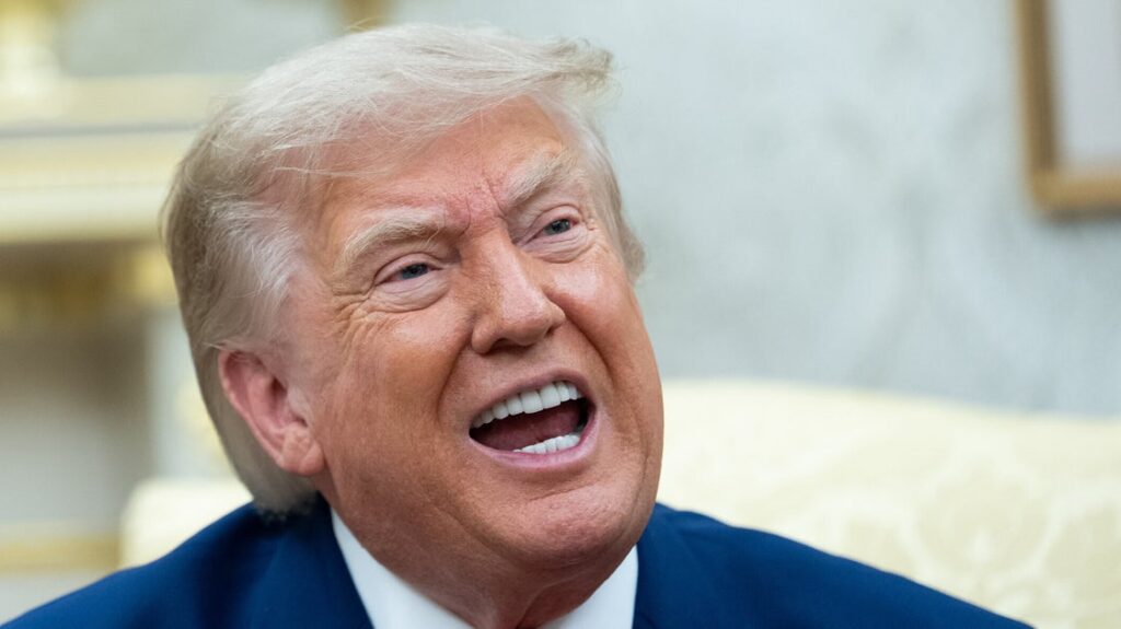 Trump’s Brain Went To A Weird Place As He Described Violence