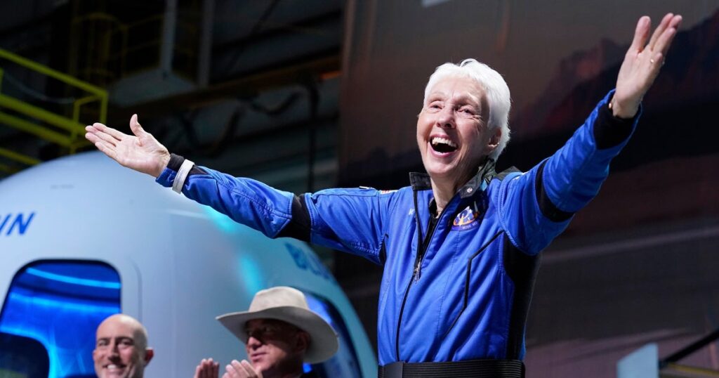 Wally Funk, Oldest Woman To Travel Into Space, Dies At 87 Wally Funk, Oldest Woman To Travel Into Space, Dies At 87