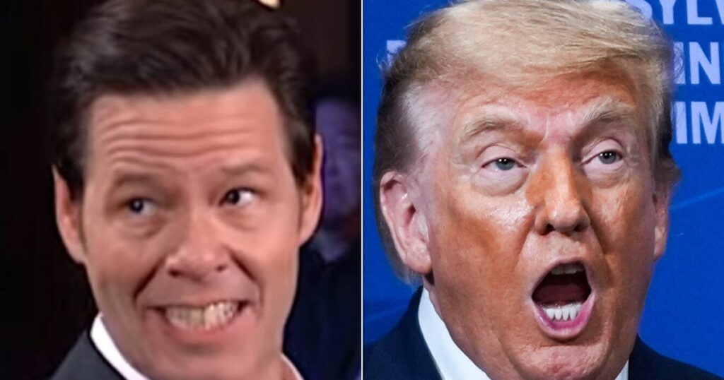 ‘Kimmel’ Guest Host Ike Barinholtz Has Trump Image You Can’t Unsee ‘Kimmel’ Guest Host Ike Barinholtz Has Trump Image You Can’t Unsee