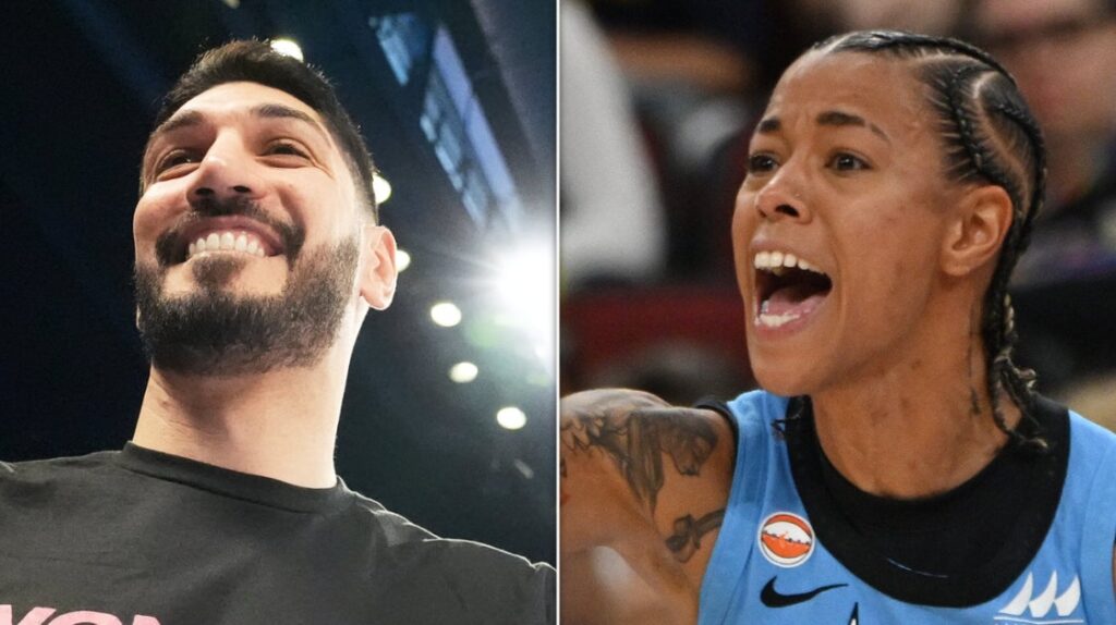 Enes Kanter Freedom Ejected From Fever-Sky Game After Confrontation With Natasha Cloud Enes Kanter Freedom Ejected From Fever-Sky Game After Confrontation With Natasha Cloud