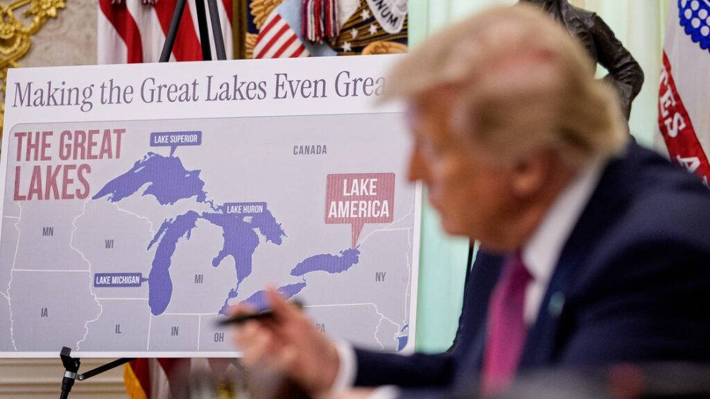 Google Maps Criticized For Changing 'Lake Ontario' To 'Lake America' After Trump Name Change