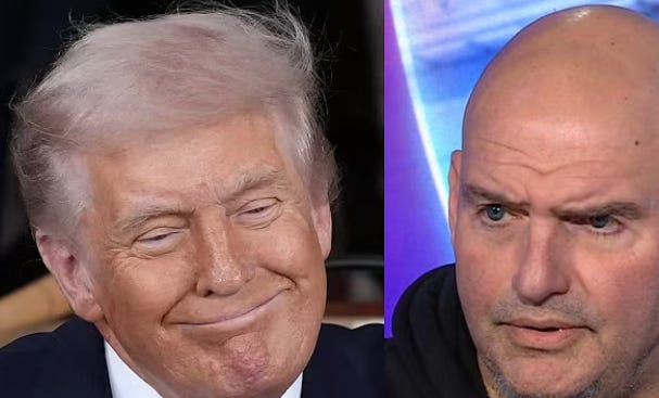 John Fetterman Is Taking Requests From Trump John Fetterman Is Taking Requests From Trump