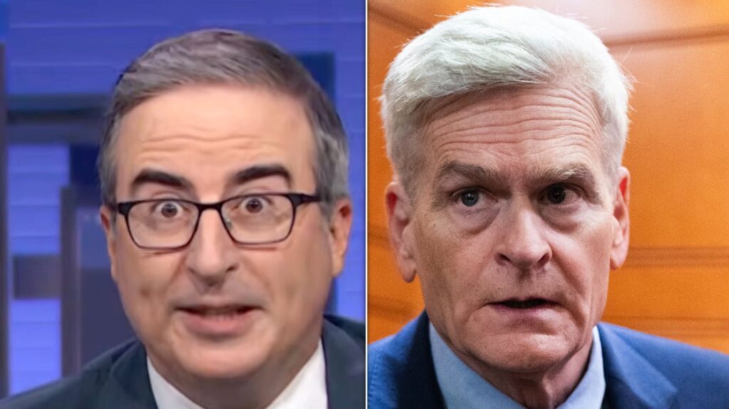 John Oliver Mocks Sen. Bill Cassidy Over Vote To Confirm Todd Blanche As Attorney General