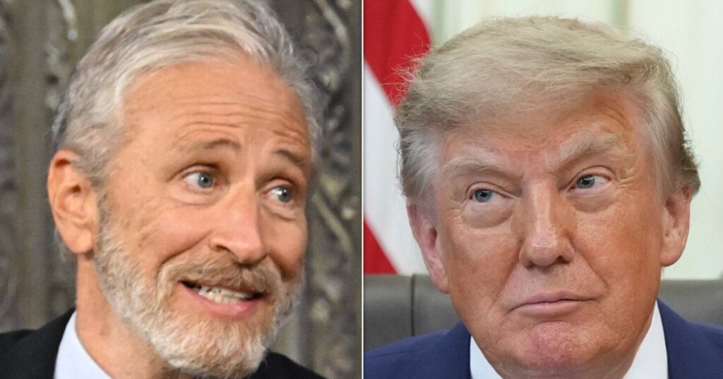 Jon Stewart: Trump Is Making Late-Night Shows Relevant Again Jon Stewart: Trump Is Making Late-Night Shows Relevant Again