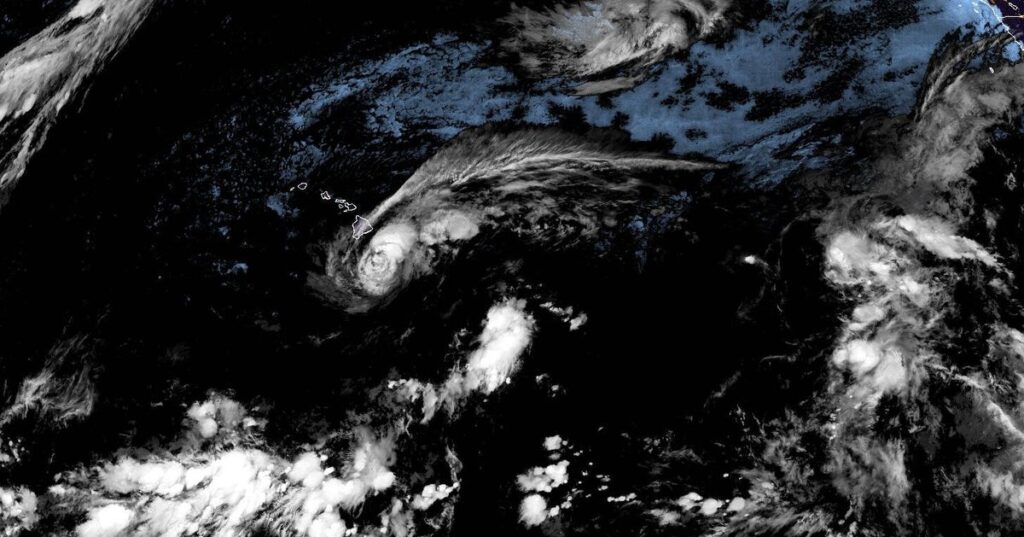 Lala Strengthens Into A Hurricane And Bears Down On Hawaii’s Big Island With Heavy Rain, Winds
