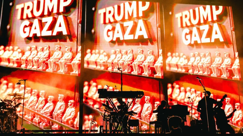Massive Attack Members Banned From A Country Over Pro-Palestinian Concert Moment Massive Attack Members Banned From A Country Over Pro-Palestinian Concert Moment