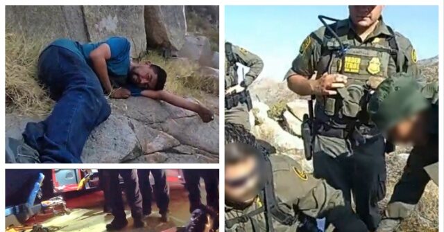 Illegal Aliens Rescued by Border Patrol in Daring Missions in Remote Mountainous Crossing Region