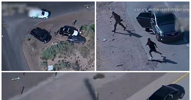 Alleged Human Smugglers Lead Cops, CBP, ICE on 100 MPH Violent Chase near Texas Border