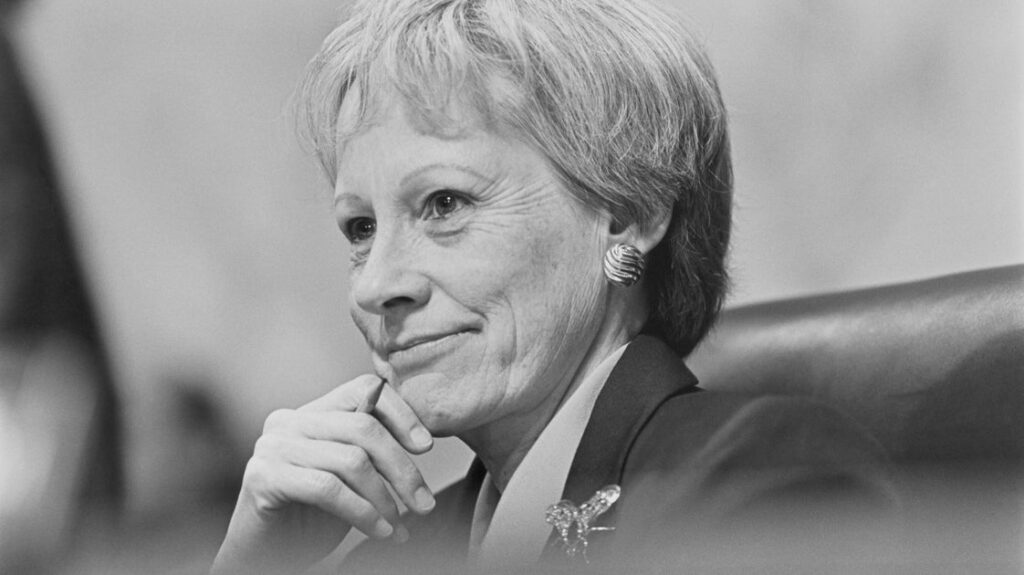 Nancy Kassebaum Baker, Former U.S. Senator From Kansas, Dies At 94 Nancy Kassebaum Baker, Former U.S. Senator From Kansas, Dies At 94