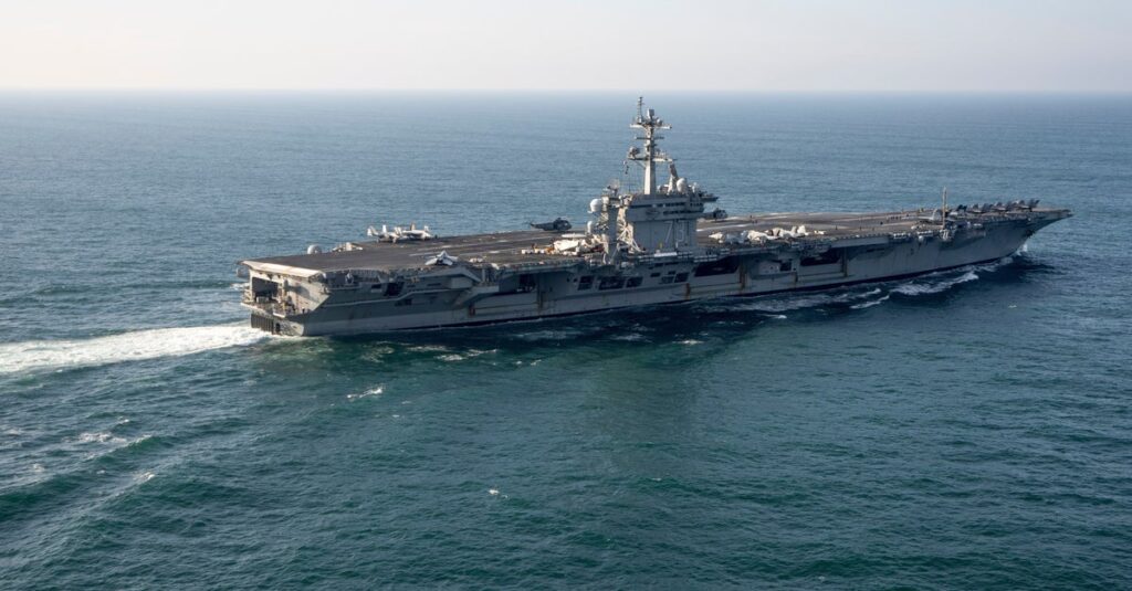 New Aircraft Carrier Heads Toward Mideast After Reports Of Issues On Long-Deployed USS Lincoln
