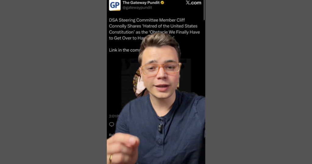 Open Socialists Are Taking Over the Democrat Party and They Admit They Hate the Constitution * The Gateway Pundit * by Victor Nieves Open Socialists Are Taking Over the Democrat Party and They Admit They Hate the Constitution * The Gateway Pundit * by Victor Nieves