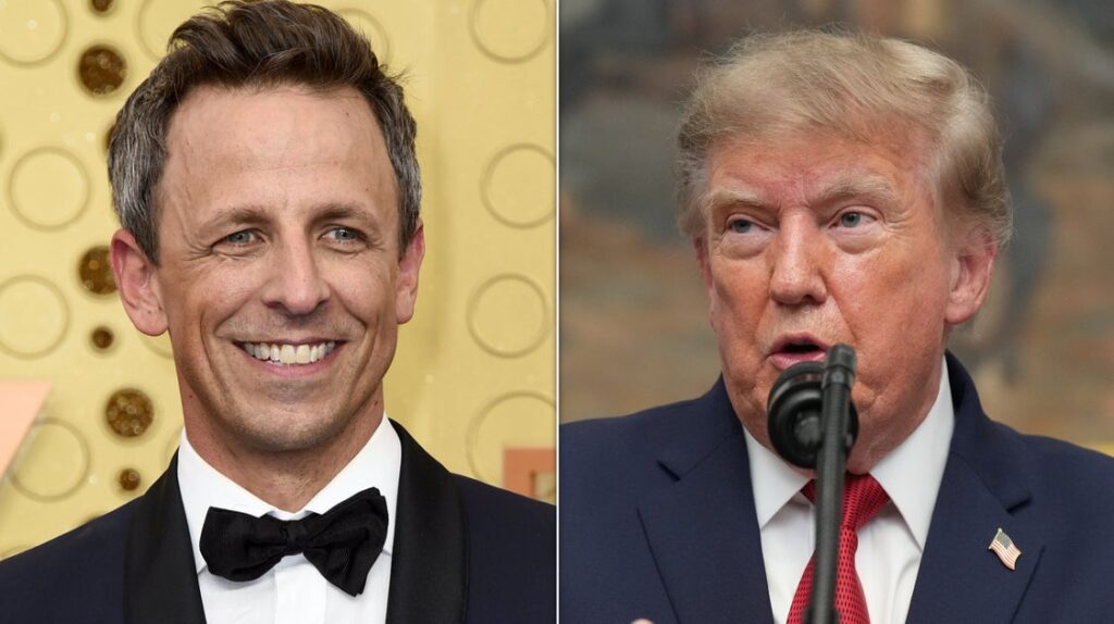 Seth Meyers Roasts Trump For Air Force One Escape With 'Very Fun' Idea For Next WHCD