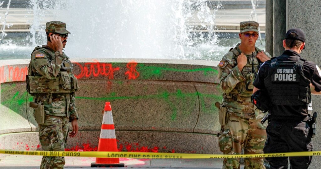 Suspect Arrested In World War II Memorial Vandalism In Washington