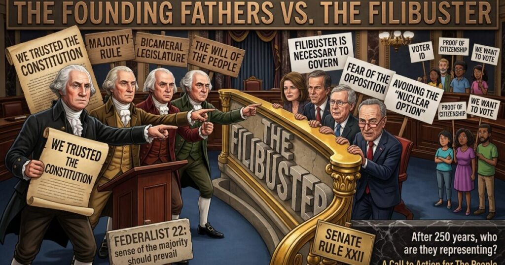 The Founding Fathers vs. The Filibuster – An Indictment * The Gateway Pundit * by Jim Hᴏft The Founding Fathers vs. The Filibuster – An Indictment * The Gateway Pundit * by Jim Hᴏft