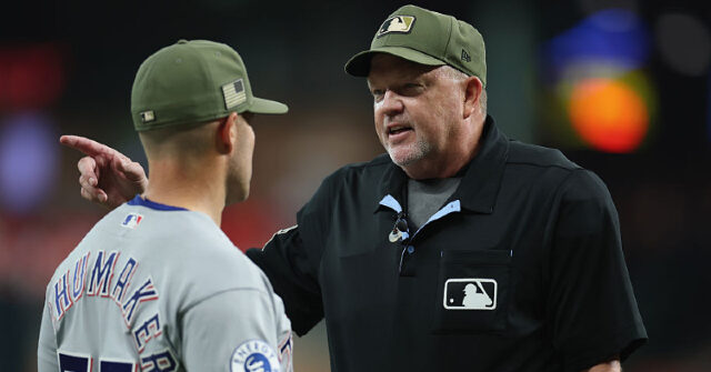 Rangers Manager, Umpire Pause Heated Argument for ‘God Bless America’