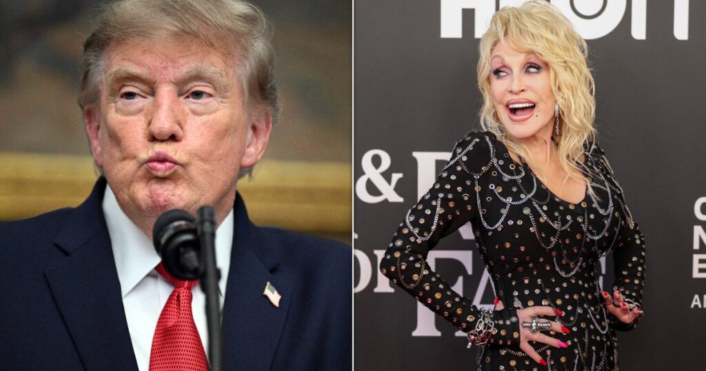 Trump Claims Dolly Parton ‘Really Liked Me,' She Just Didn't Want Anyone To Know