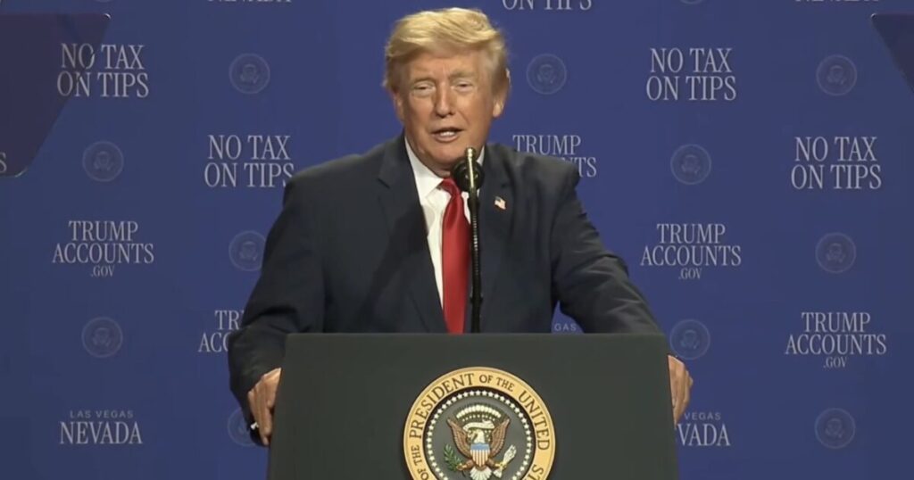 Trump Slams Kamala Harris for Trying to Steal His No Tax on Tips Proposal During Vegas Rally: “She Didn’t Know What it Meant… She Was a Little Late” (VIDEO) Trump Slams Kamala Harris for Trying to Steal His No Tax on Tips Proposal During Vegas Rally: “She Didn’t Know What it Meant… She Was a Little Late” (VIDEO)