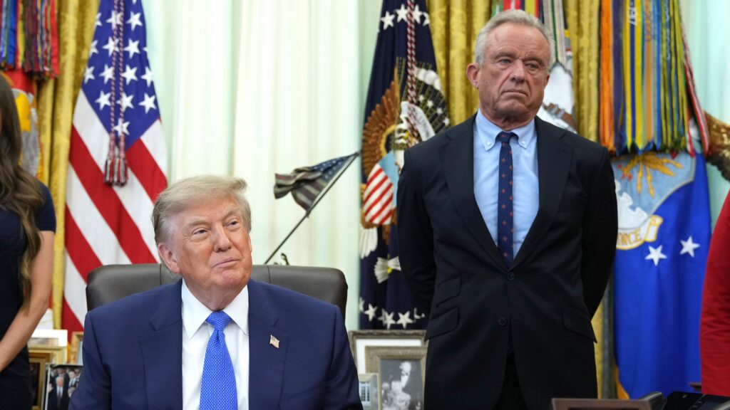 Trump dives back into vaccine policy with order questioning childhood schedule Trump dives back into vaccine policy with order questioning childhood schedule
