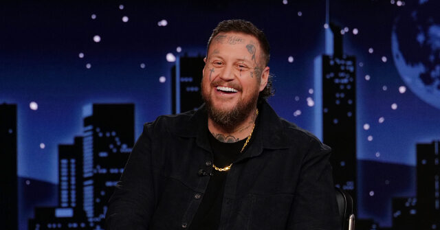 Jelly Roll Unleashes Penis Jokes, Fat Jokes on Trump in ‘Jimmy Kimmel Live!’ Hosting Return: ‘Fat Pig’