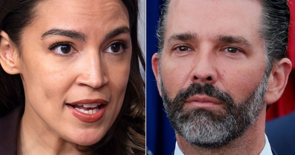 AOC Rips Donald Trump Jr.’s ‘Disgusting’ Wedding Revelation With 1 Cutting Question AOC Rips Donald Trump Jr.’s ‘Disgusting’ Wedding Revelation With 1 Cutting Question