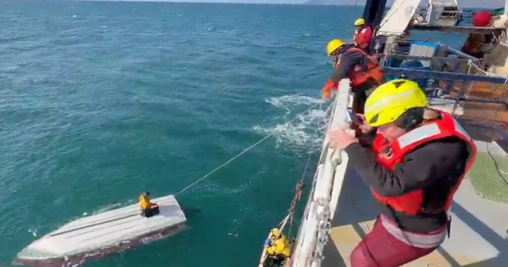 Boy, 15, Rescued From Capsized Boat In Alaska’s Bering Strait Boy, 15, Rescued From Capsized Boat In Alaska's Bering Strait