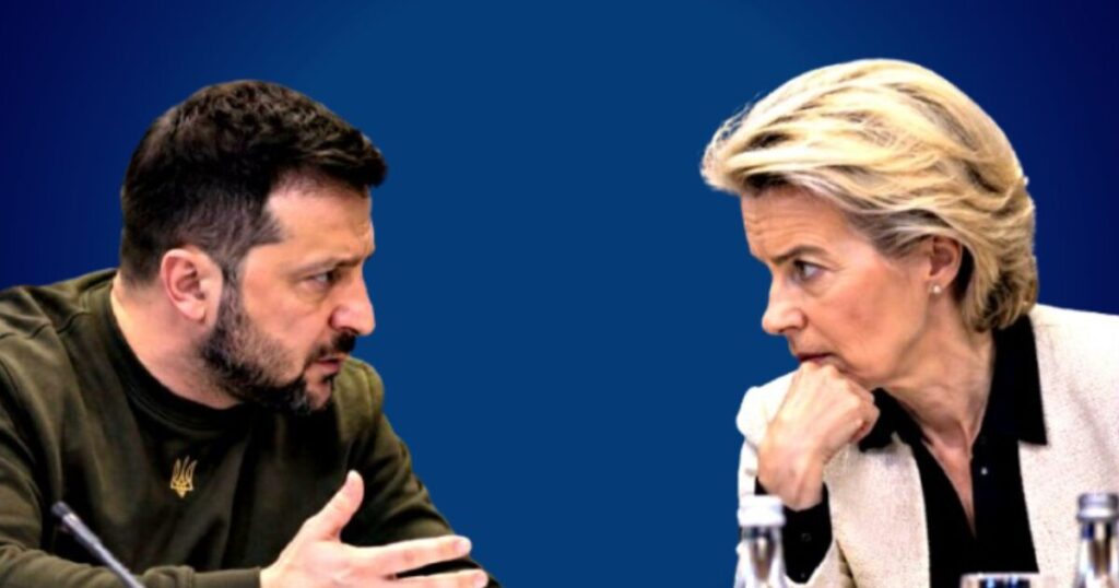 European Commissioner von der Leyen Clashes With Ukraine’s Zelensky, Warns That Further Financial Aid Depends on Kiev Accelerating ‘Rule of Law Reforms’