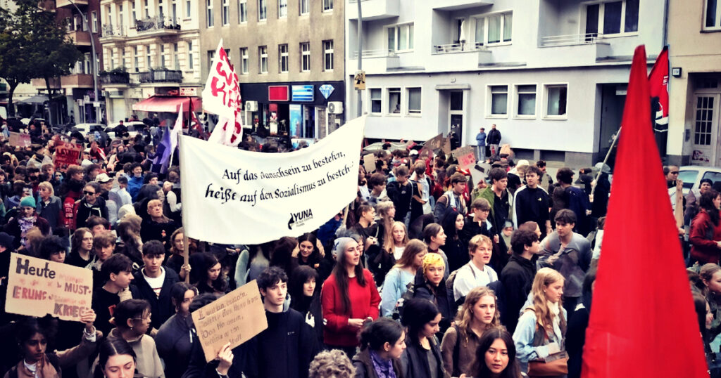German Students on Strike Against Mandatory Military Service (VIDEOS) * The Gateway Pundit * by Paul Serran