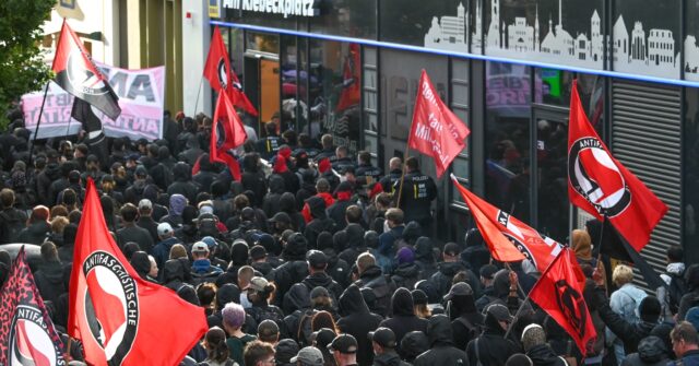 Thousands of Antifa Radicals Rally Ahead of Expected AfD Victory