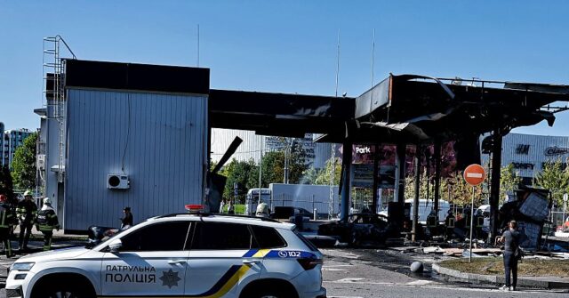 Russia Targets Ukrainian Gas Stations With Drones