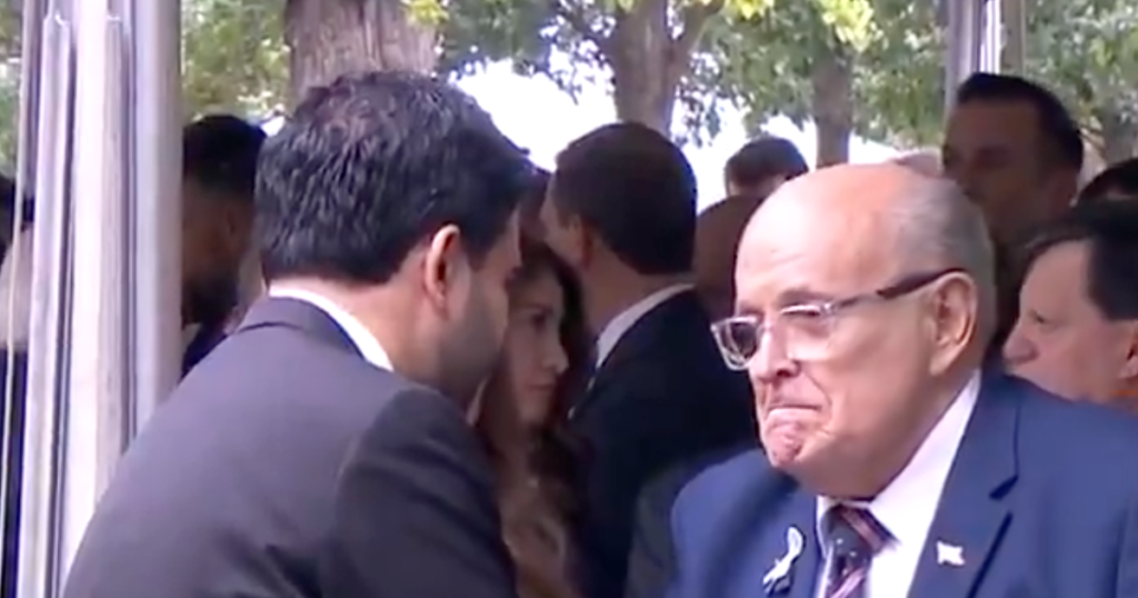 Giuliani Shakes Mamdani's Hand Despite Saying Mayor 'Offends' Him