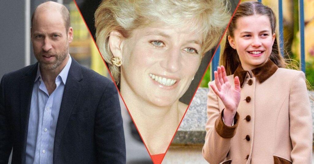 How Prince William Used Charlotte's Name to Honor Princess Diana