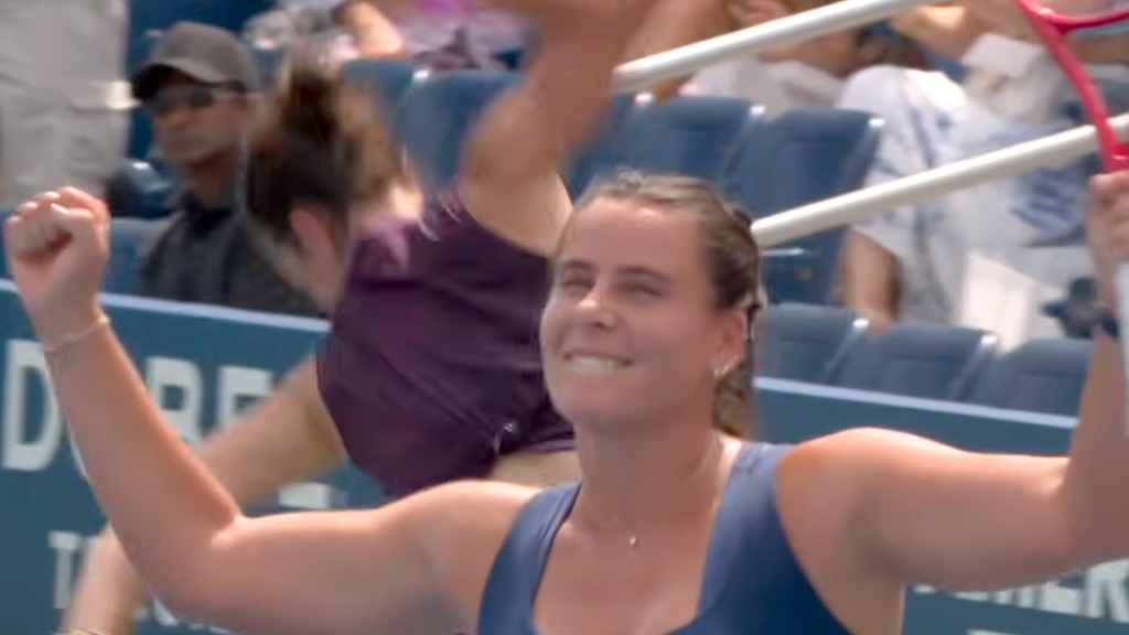 Lois Boisson Destroys Tennis Racket In Viral U.S. Open Meltdown Lois Boisson Destroys Tennis Racket In Viral U.S. Open Meltdown