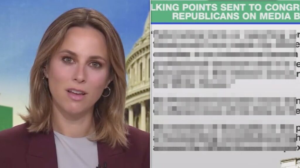 MS NOW Highlights Leaked White House Talking Points Defending Trump’s Media Ban MS NOW Highlights Leaked White House Talking Points Defending Trump's Media Ban