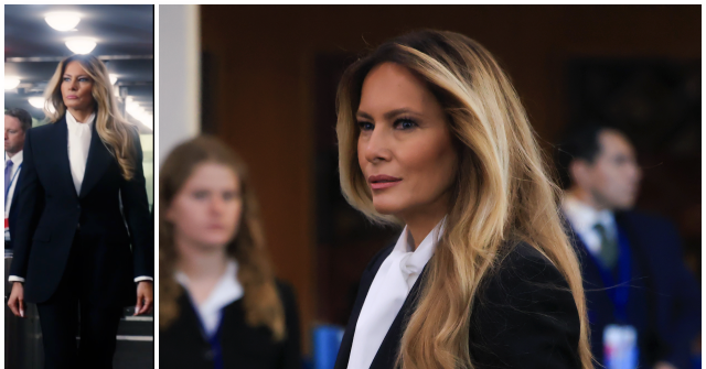Melania Trump Suits Up for Business in New York City