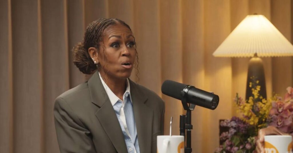 Michelle Obama Jokes Men Would Make Childbirth an 'Olympic Sport'